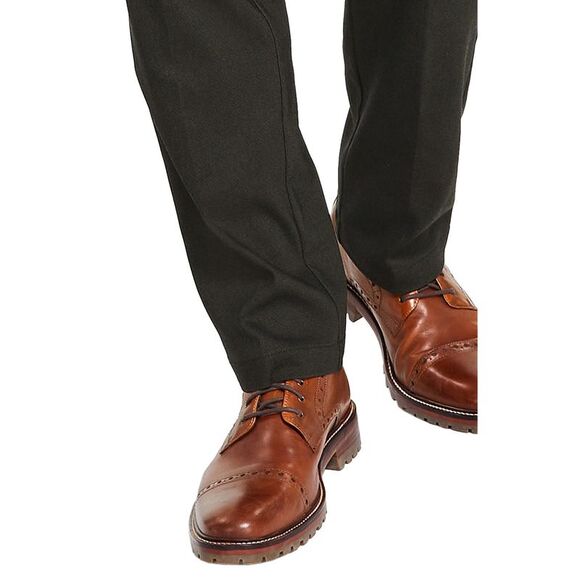 Tommy Hilfiger Mens Modern Fit Four-Pocket Twill Pants 40W x 30L Olive - NWT $95 - Picture 4 of 5